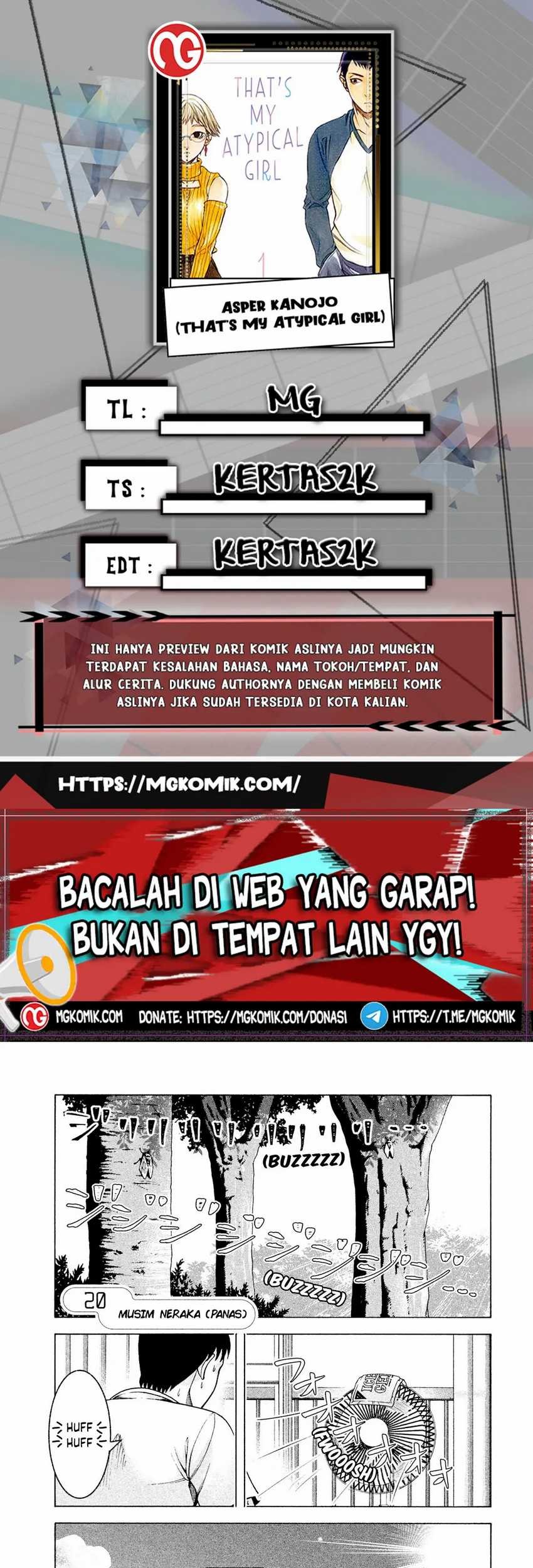 Baca Komik Asuperu Kanojo Chapter 20 Gambar 1