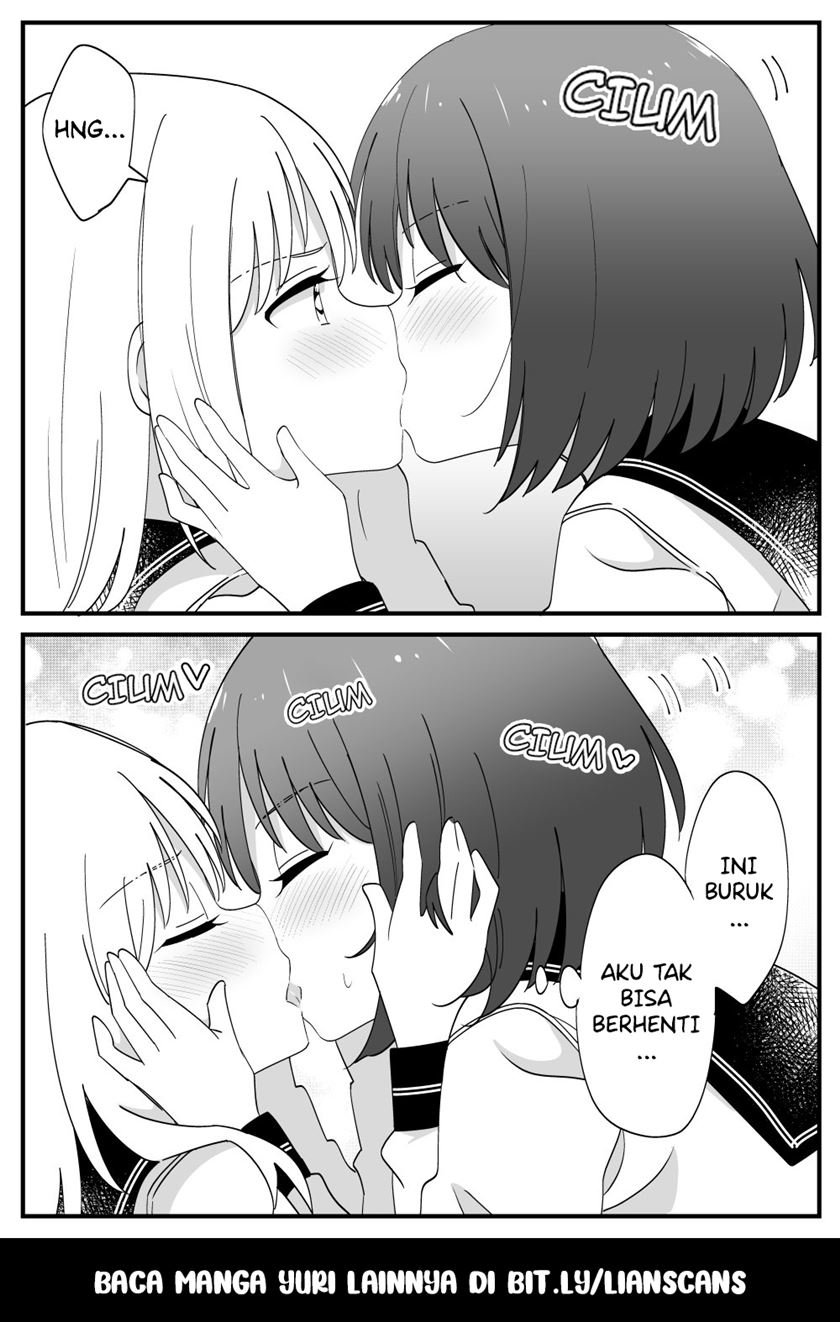 Hajimete Kisu Shita Toki no Onnanoko Futari no Hannou Chapter 00.1 Gambar 5