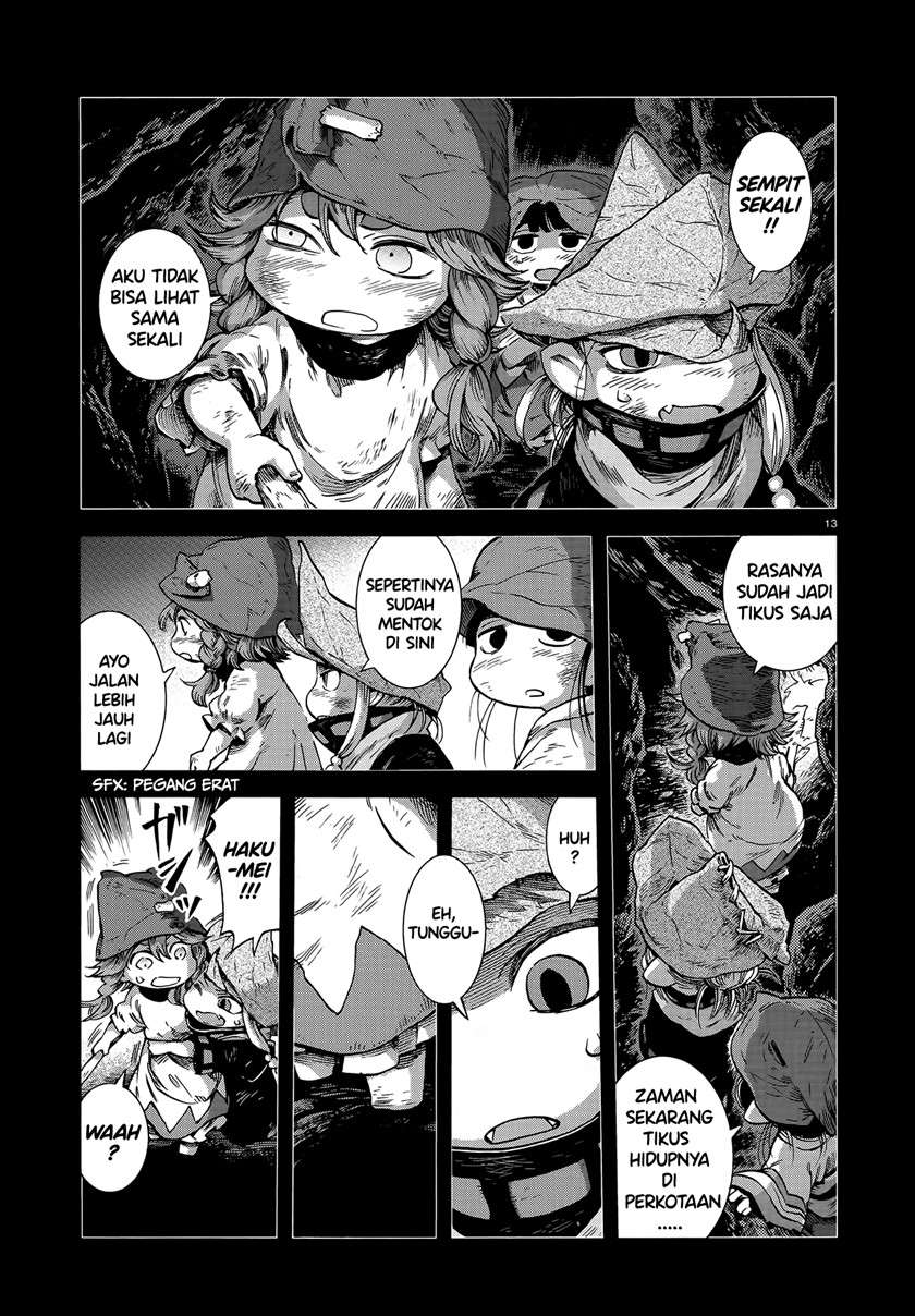 Hakumei to Mikochi Chapter 56 Gambar 13