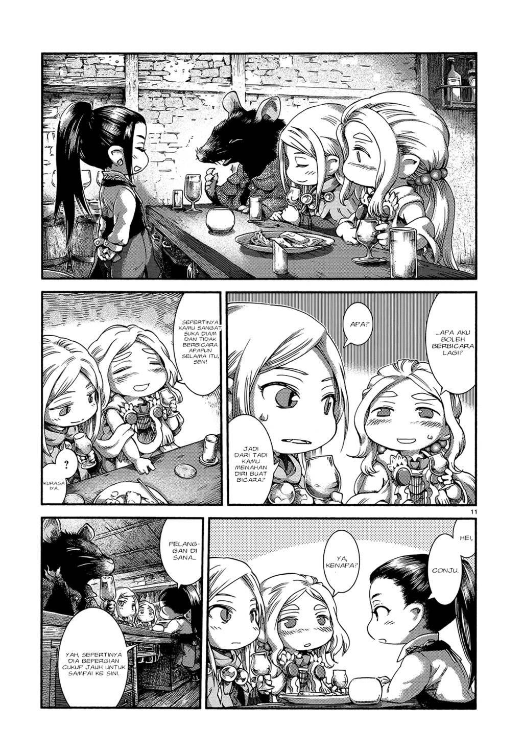 Hakumei to Mikochi Chapter 46 Gambar 13