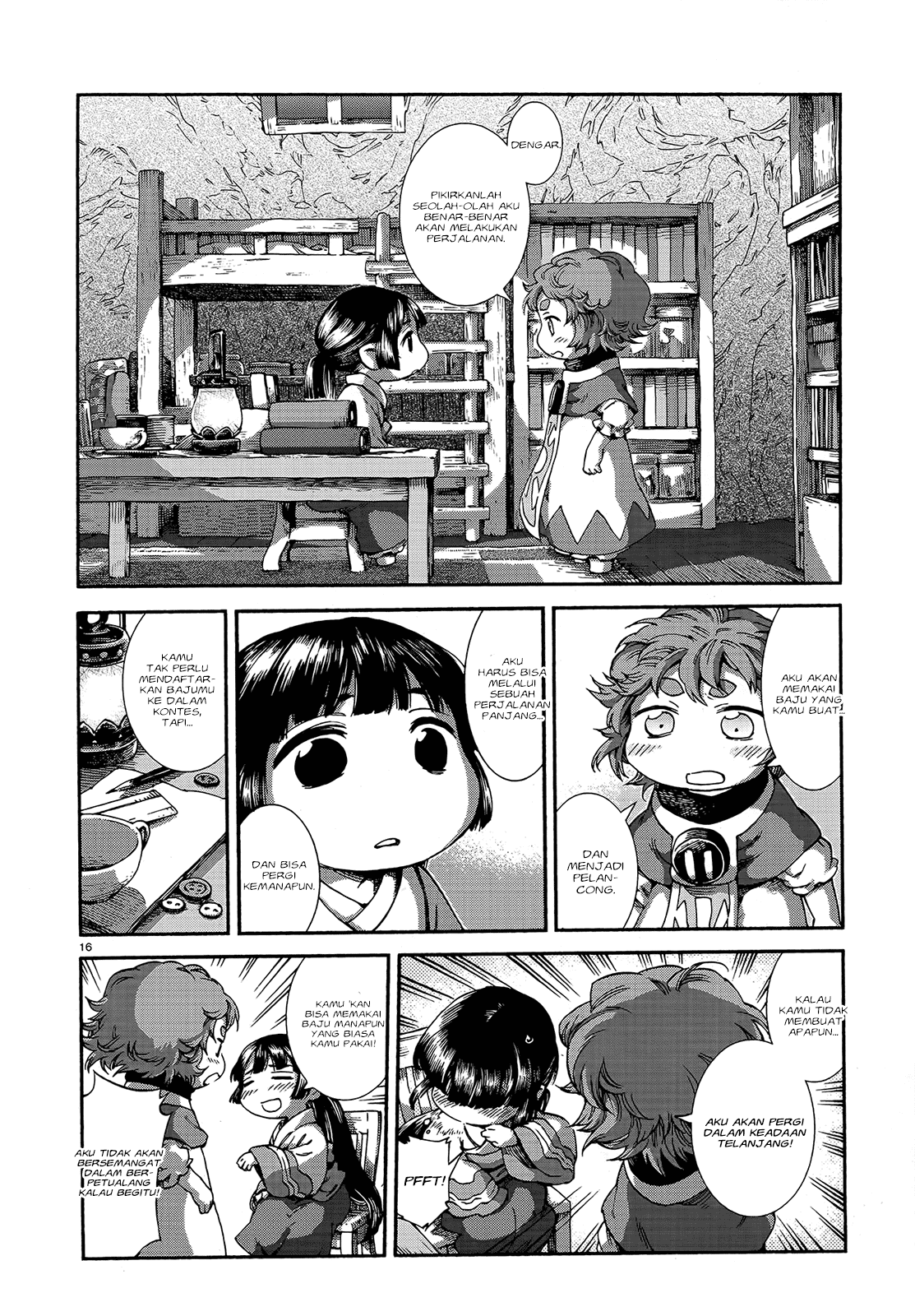 Hakumei to Mikochi Chapter 43 Gambar 18