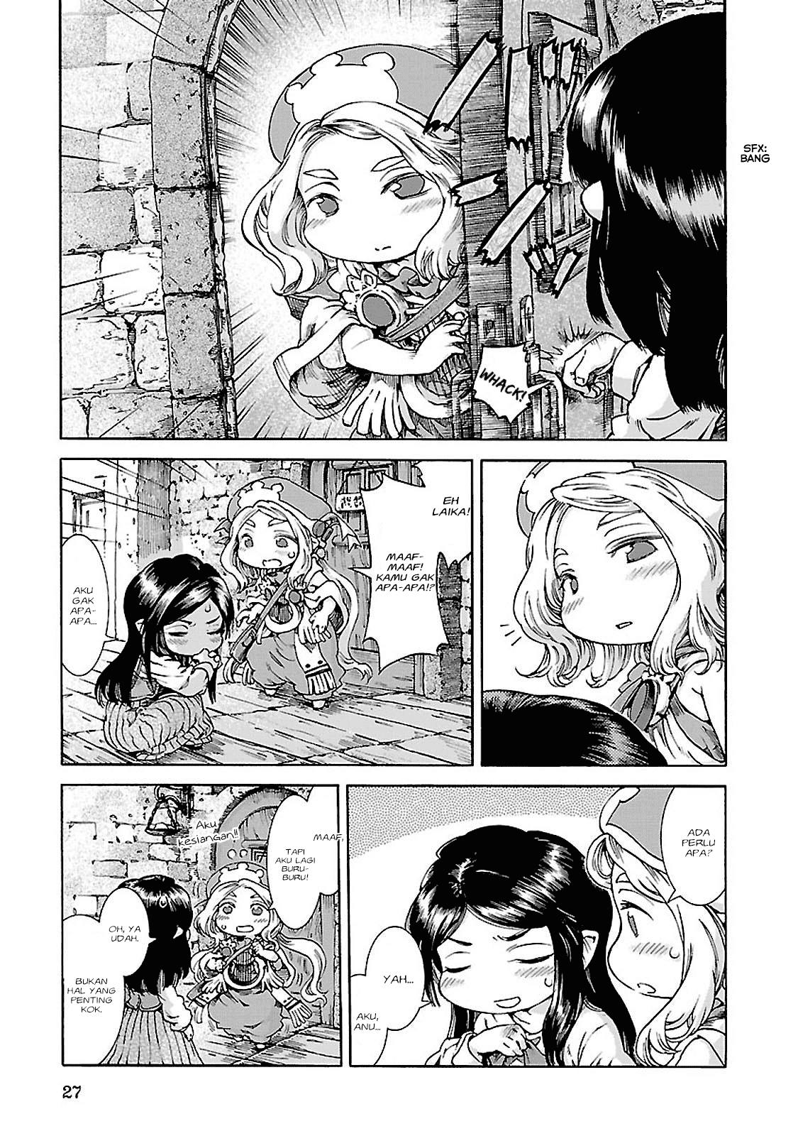 Hakumei to Mikochi Chapter 28 Gambar 4