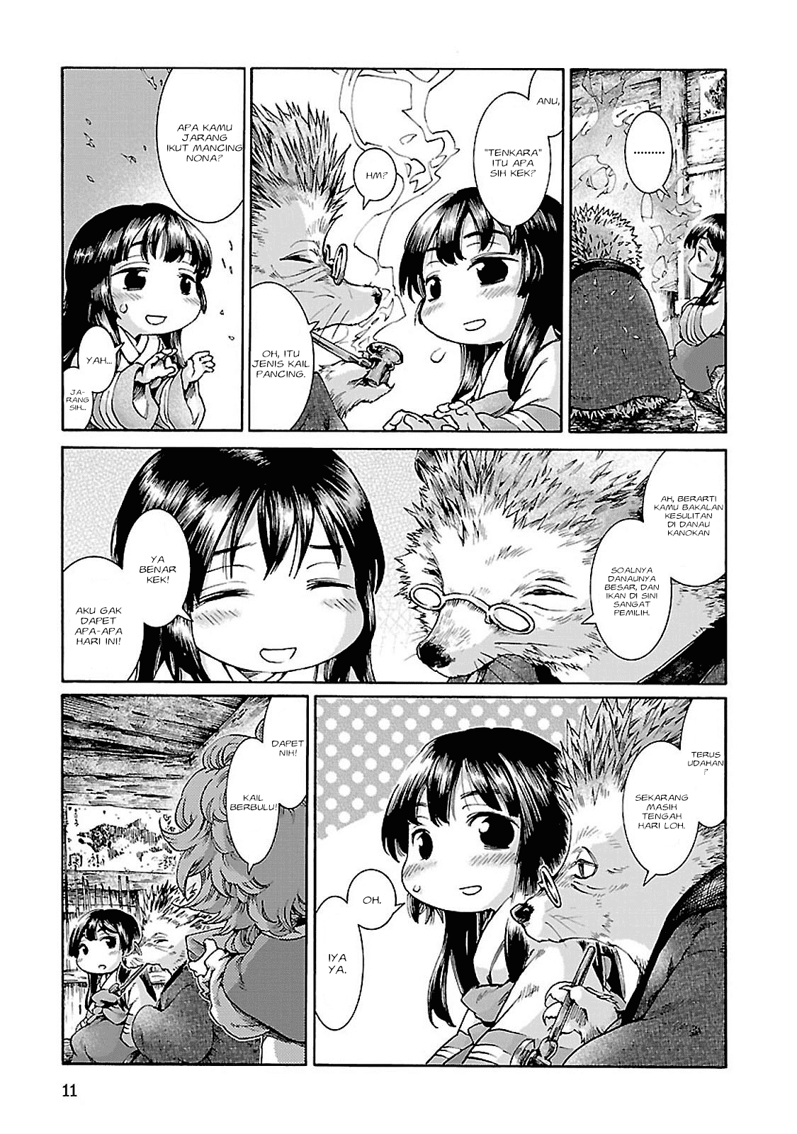 Hakumei to Mikochi Chapter 27 Gambar 11