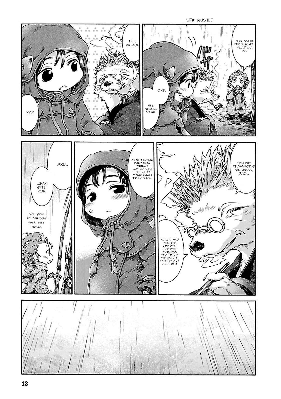 Hakumei to Mikochi Chapter 27 Gambar 13