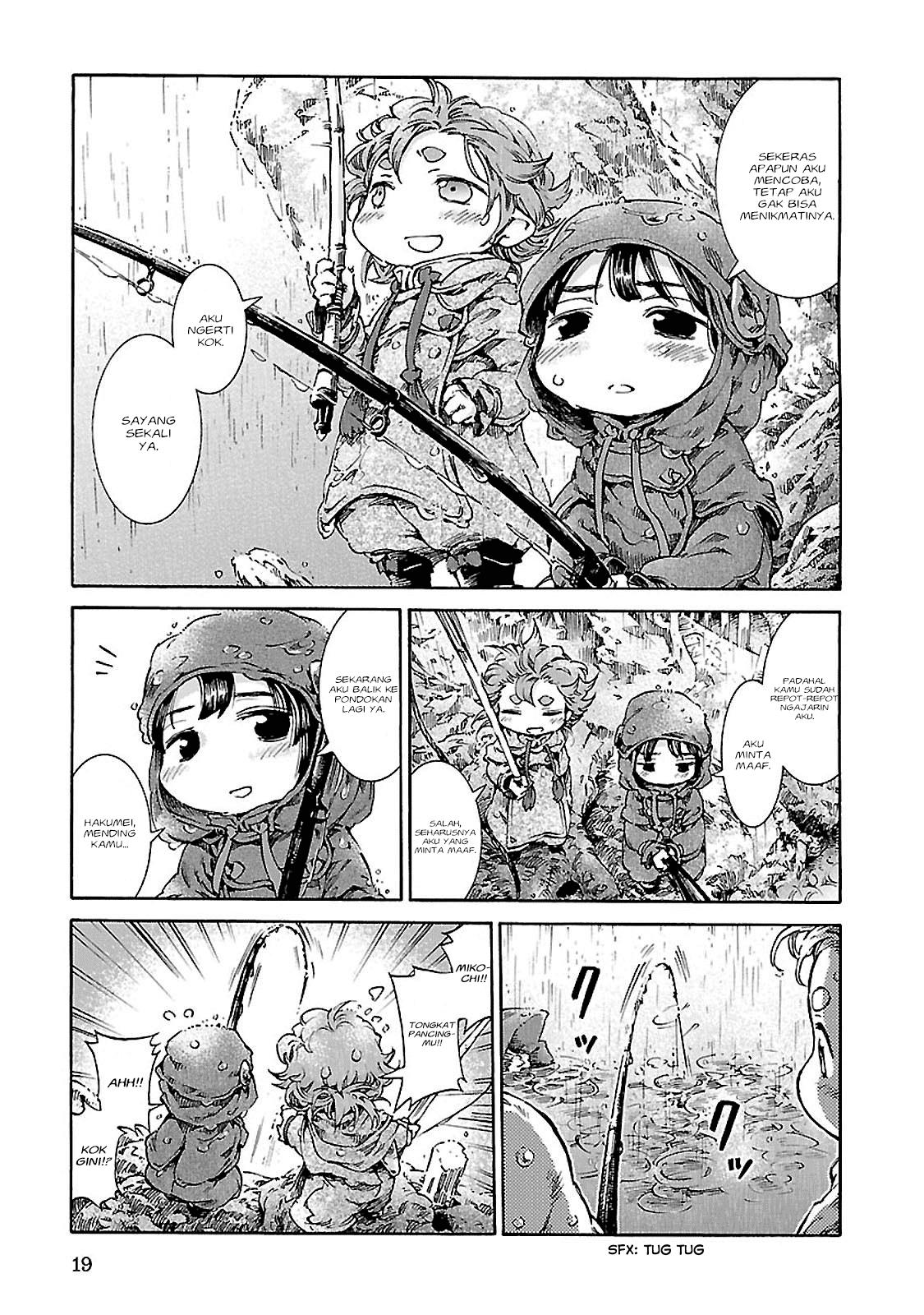 Hakumei to Mikochi Chapter 27 Gambar 19
