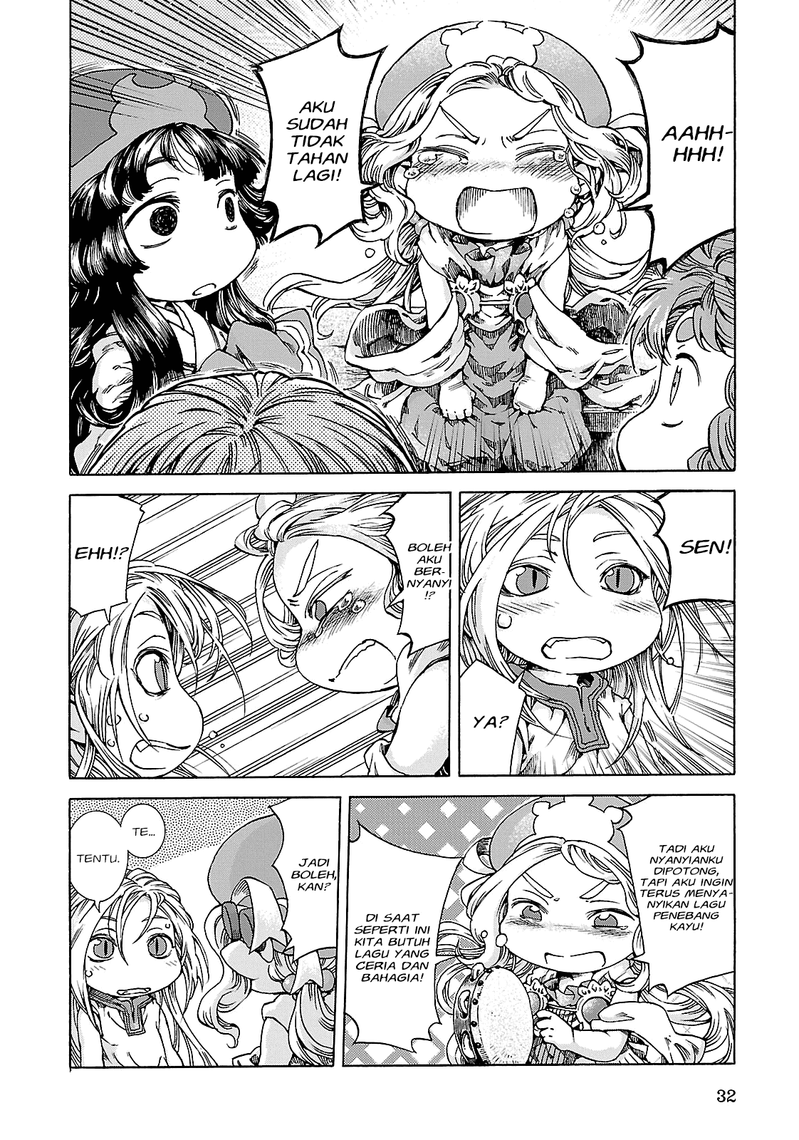 Hakumei to Mikochi Chapter 20.2 Gambar 9