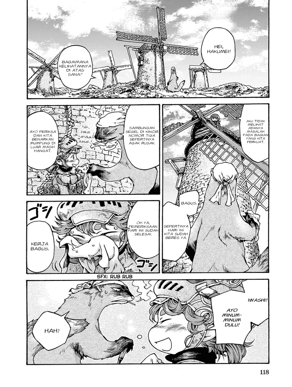 Hakumei to Mikochi Chapter 17 Gambar 3