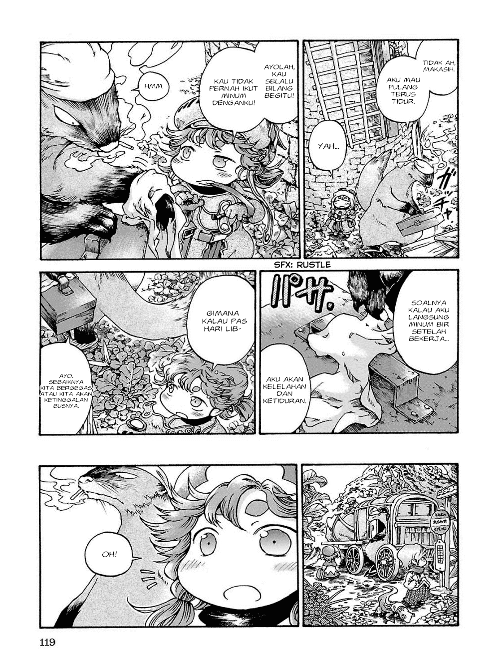 Hakumei to Mikochi Chapter 17 Gambar 4