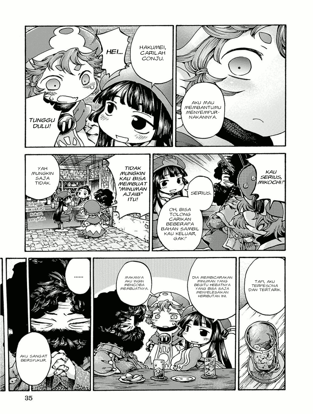 Hakumei to Mikochi Chapter 15.2 Gambar 8