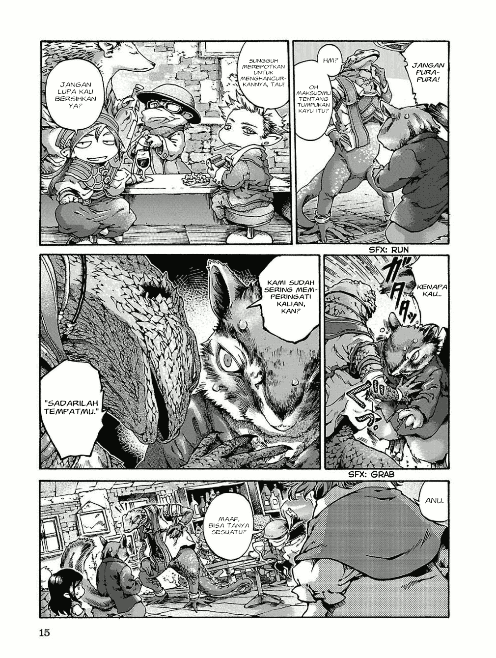 Hakumei to Mikochi Chapter 15.1 Gambar 14