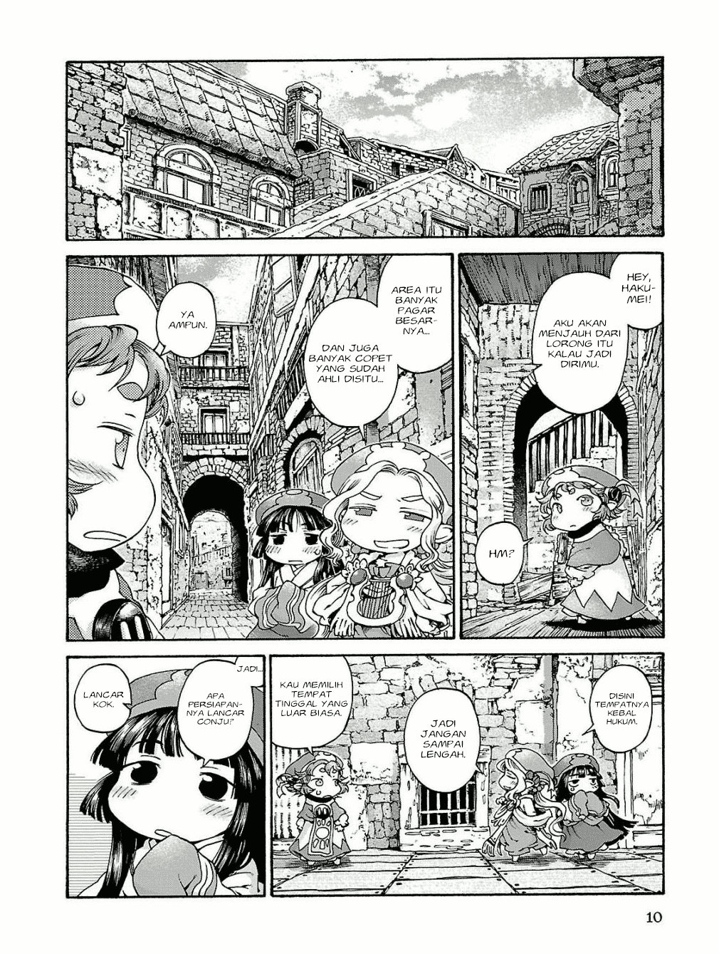 Hakumei to Mikochi Chapter 15.1 Gambar 9