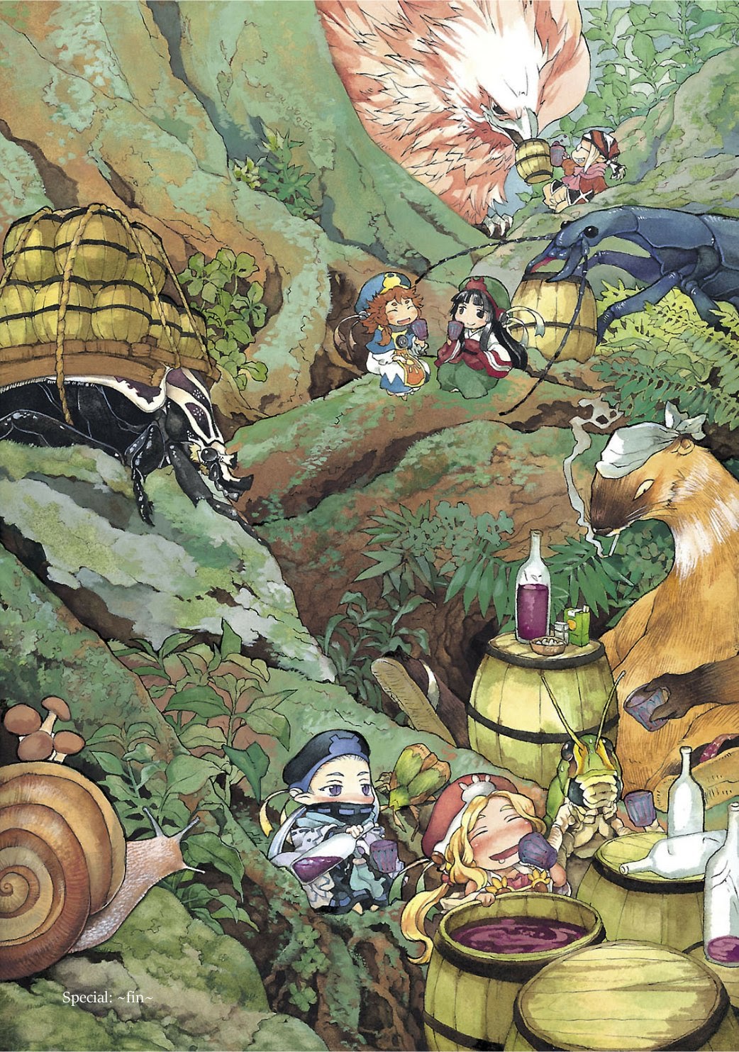 Hakumei to Mikochi Chapter 14.5 Gambar 9