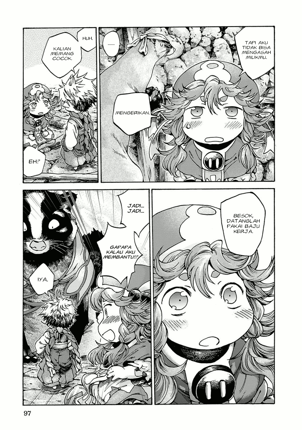 Hakumei to Mikochi Chapter 11 Gambar 35