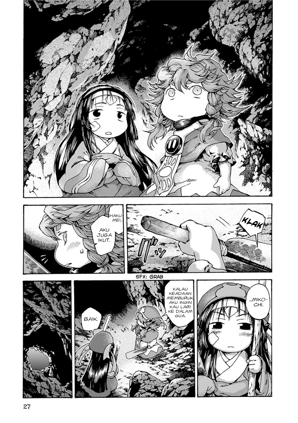 Hakumei to Mikochi Chapter 9 Gambar 28