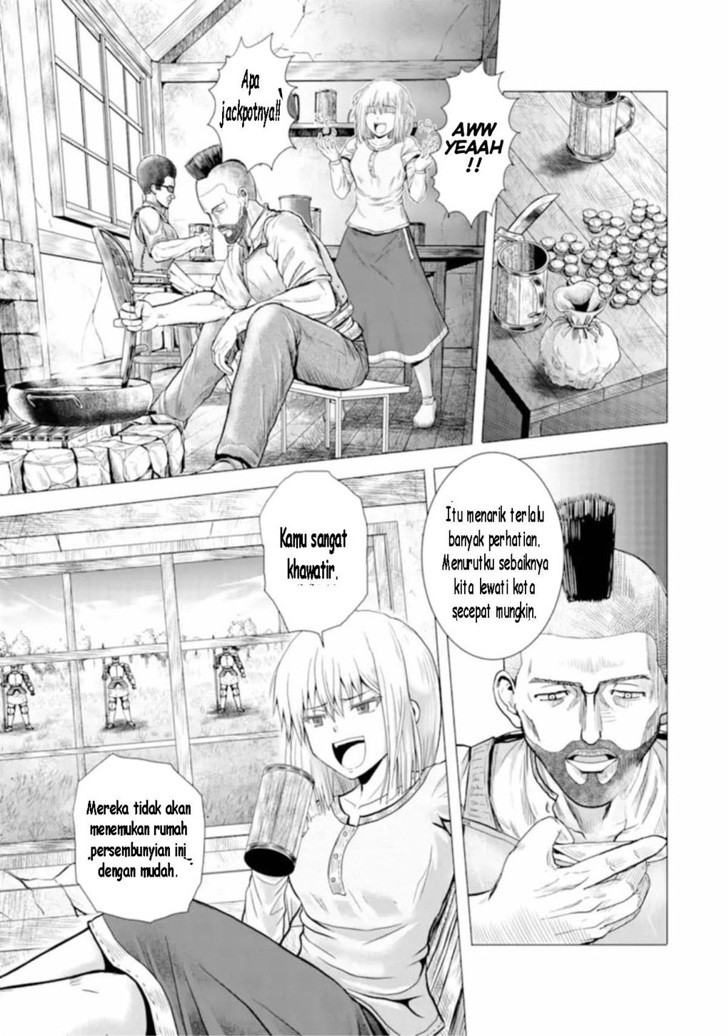 Hakurai no Kishi Chapter 1 Gambar 16
