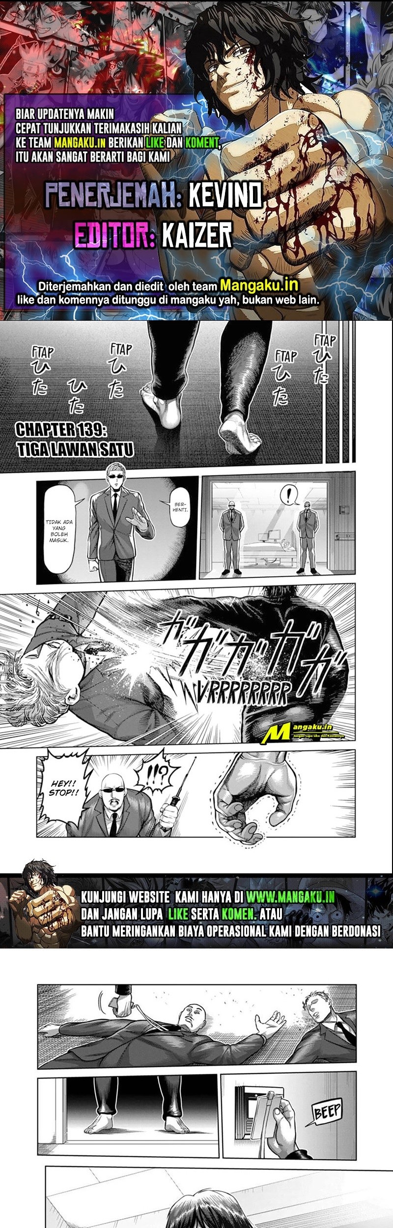 Baca Komik Kengan Omega Chapter 139 Gambar 1