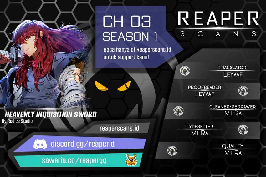 Baca Komik Heavenly Inquisition Sword Chapter 03 Gambar 1