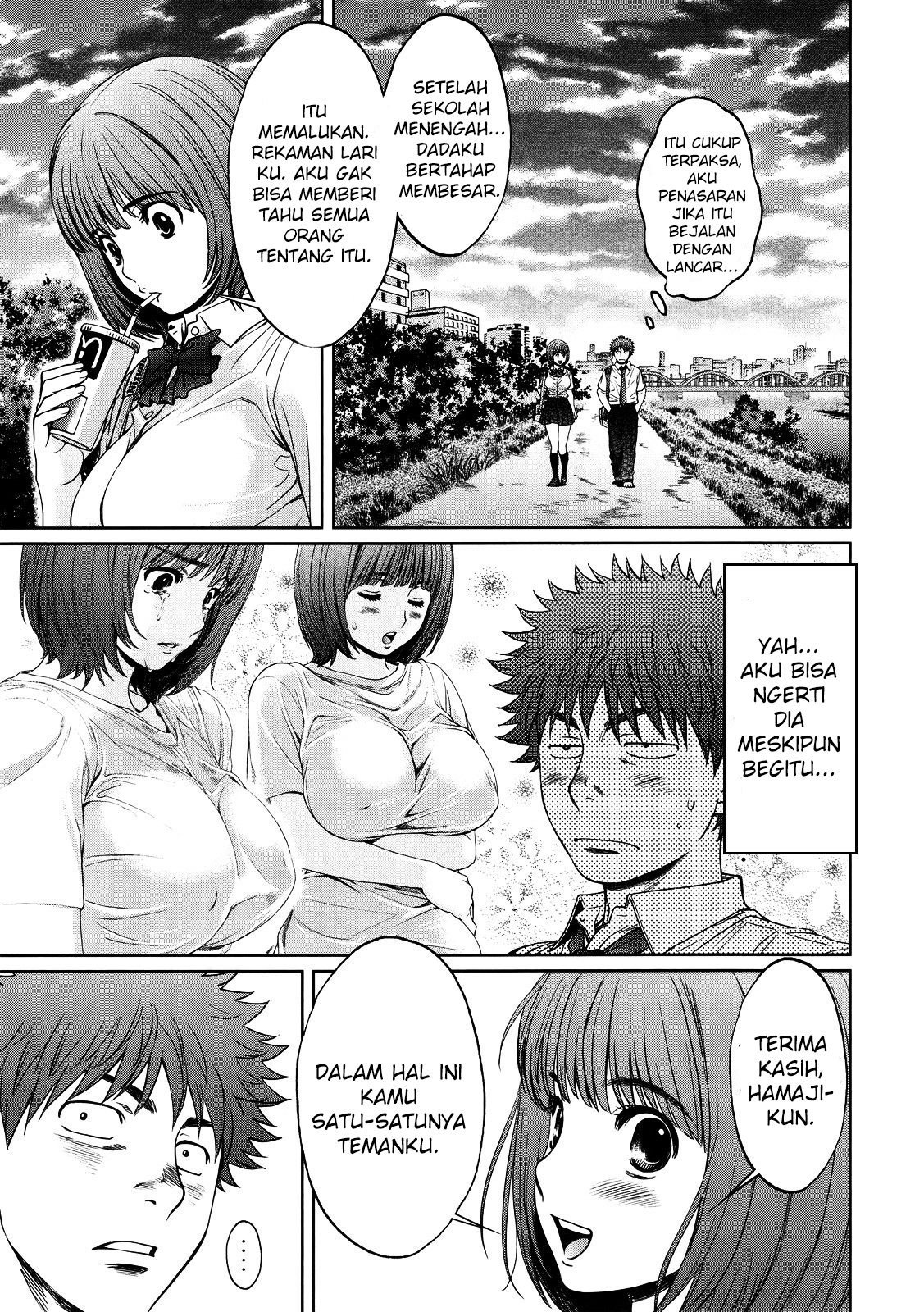 Hantsu x Trash Chapter 70 Gambar 6