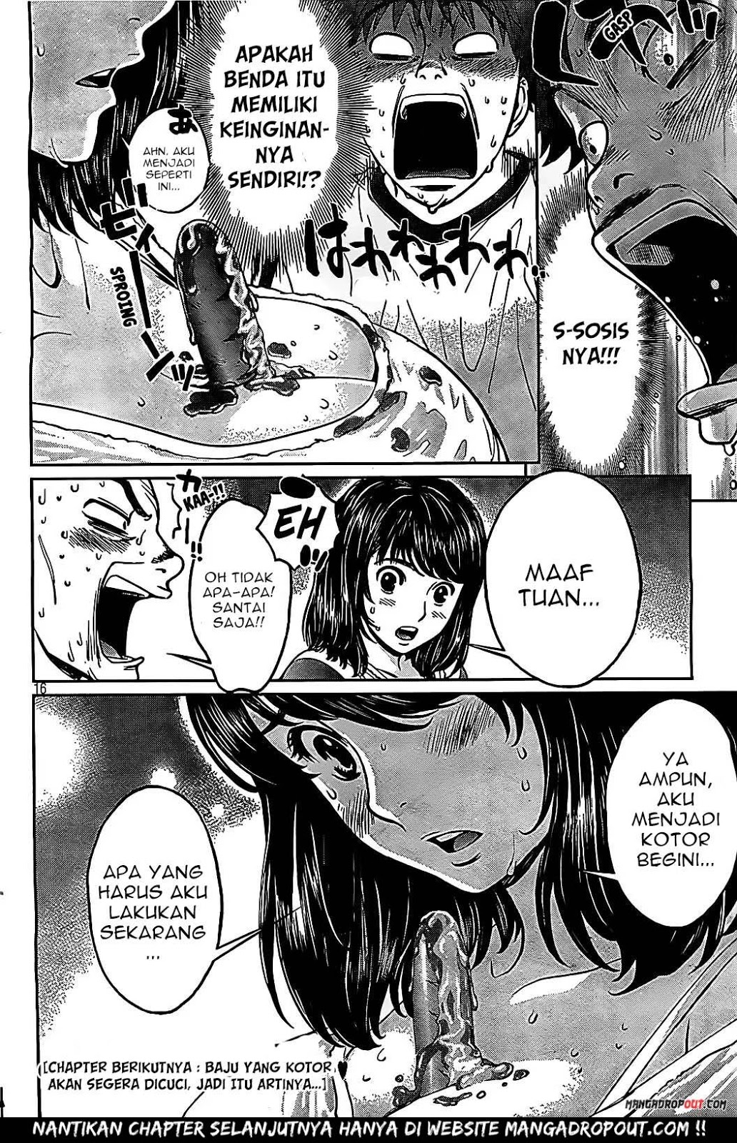 Hantsu x Trash Chapter 43 Gambar 17