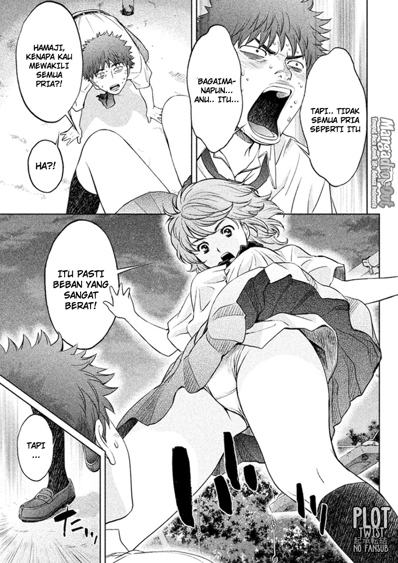 Hantsu x Trash Chapter 28 Gambar 15