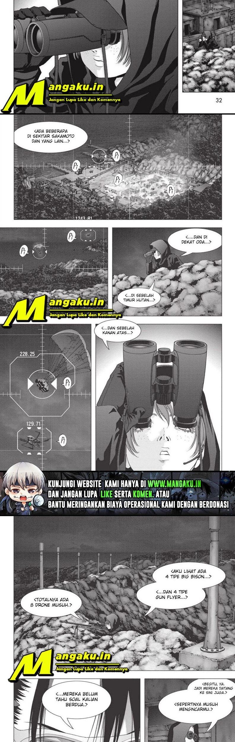 Btooom! Chapter 110.1 Gambar 17