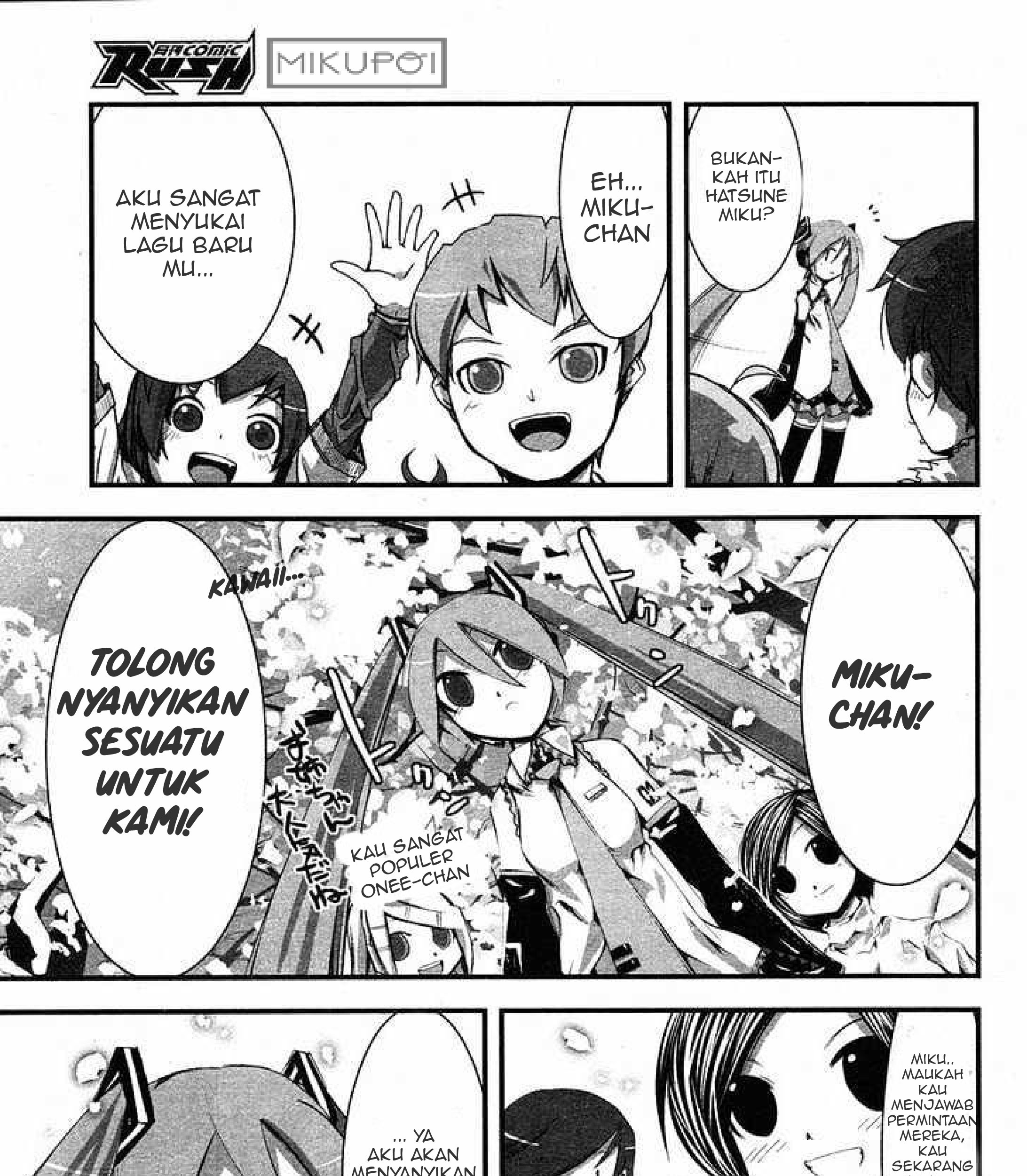 Hatsune Miku : Unofficial Hatsune Mix Chapter 05 Gambar 20