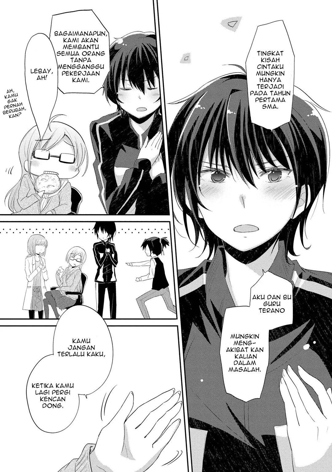 Hayama-sensei to Terano-sensei wa Tsukiatteiru Chapter 1.1 Gambar 14