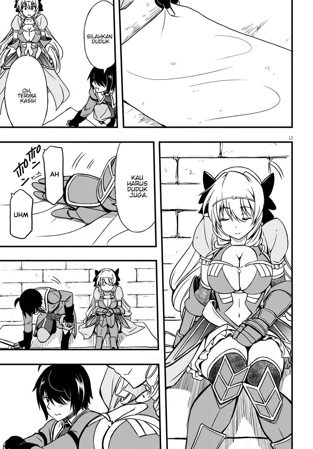 Hazure Akamadoushi ha Kenjyatime ni Musou suru Chapter 5 Gambar 14