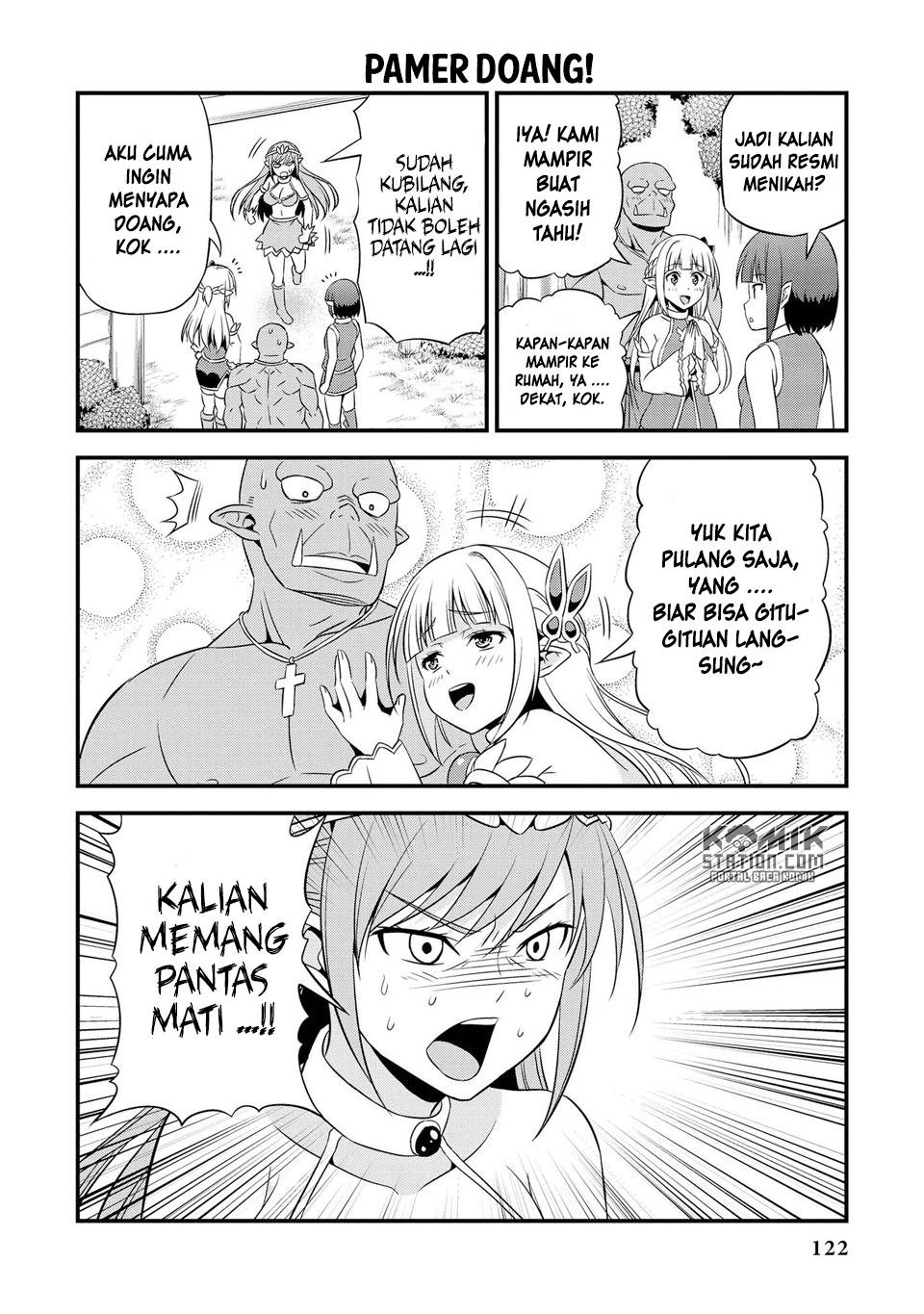 Hentai Elf to Majime Orc Chapter 9.9 3