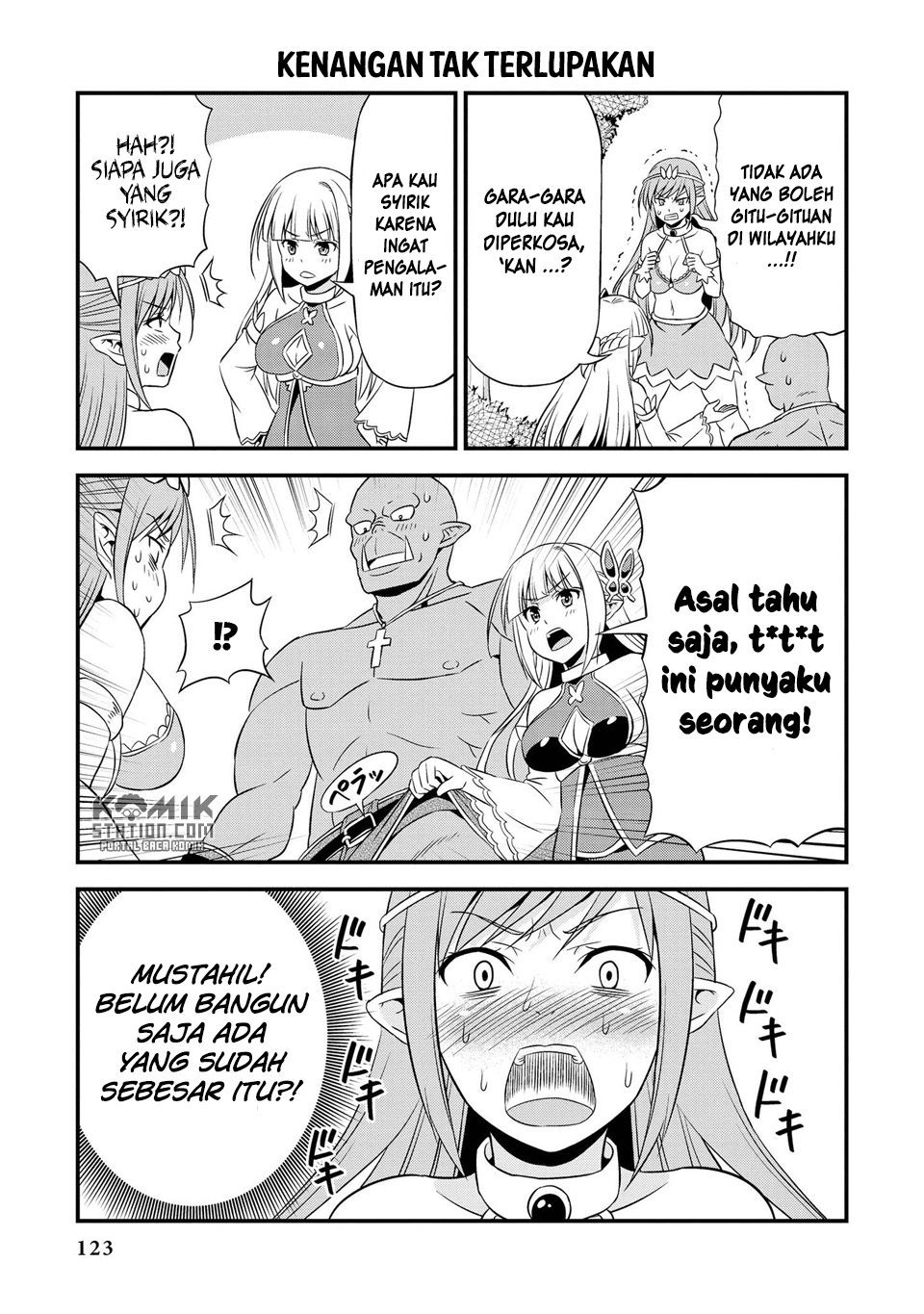 Hentai Elf to Majime Orc Chapter 9.9 4