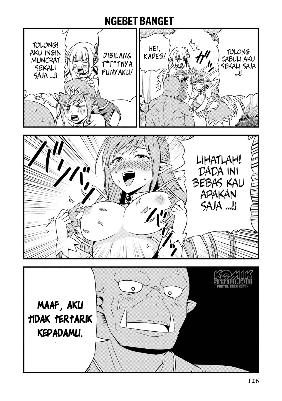 Hentai Elf to Majime Orc Chapter 9.9 8