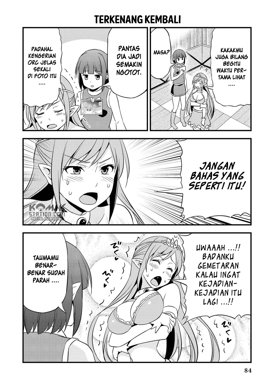 Hentai Elf to Majime Orc Chapter 9.8 Gambar 4