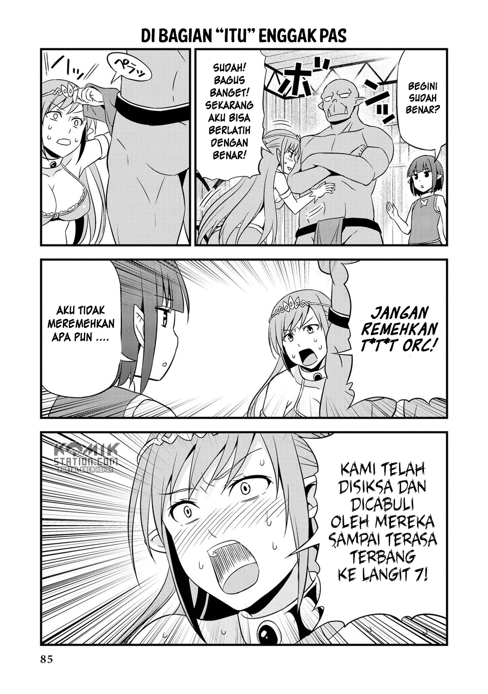 Hentai Elf to Majime Orc Chapter 9.8 Gambar 6