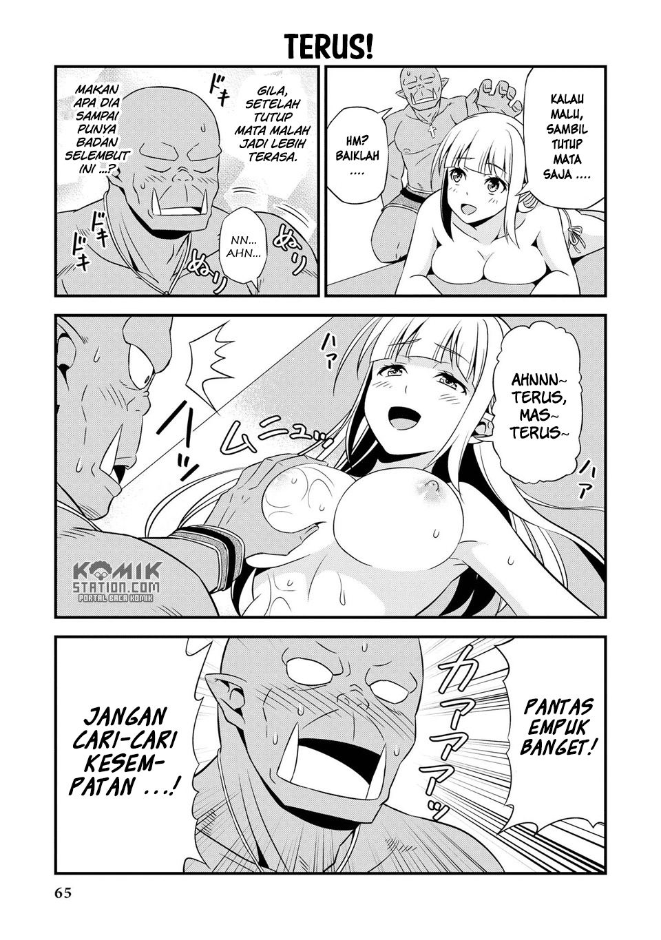 Hentai Elf to Majime Orc Chapter 9.7 Gambar 3