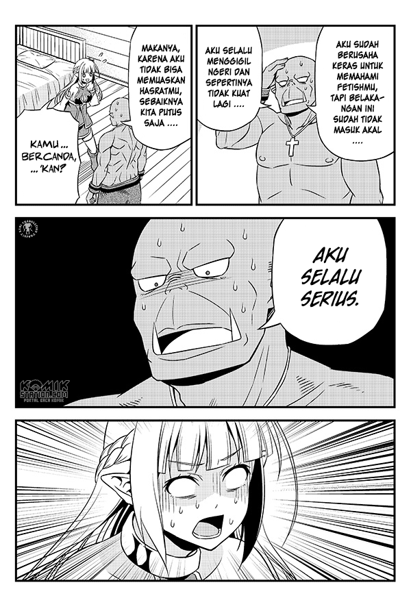 Hentai Elf to Majime Orc Chapter 9.5 Gambar 7
