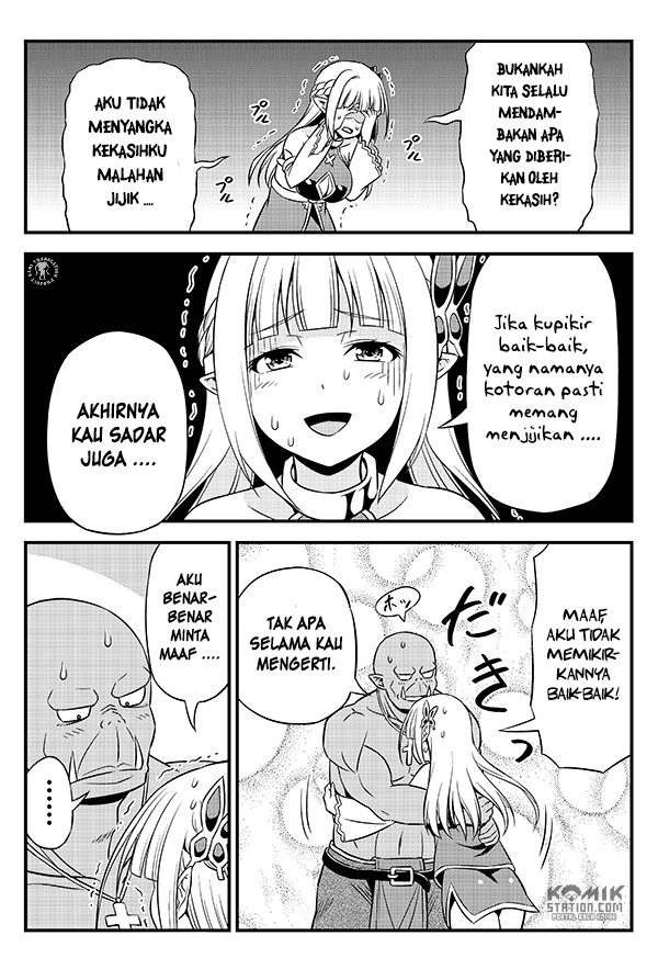 Hentai Elf to Majime Orc Chapter 9.5 Gambar 8