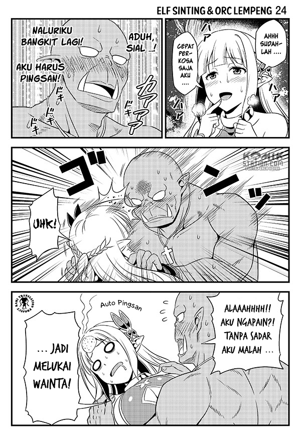 Baca Komik Hentai Elf to Majime Orc Chapter 3.5 Gambar 1