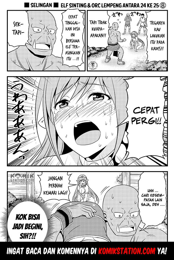 Hentai Elf to Majime Orc Chapter 3.5 Gambar 10