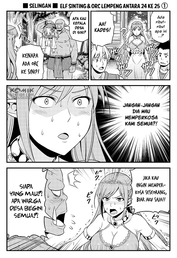 Baca Hentai Elf to Majime Orc Chapter 3.5 Gambar 2
