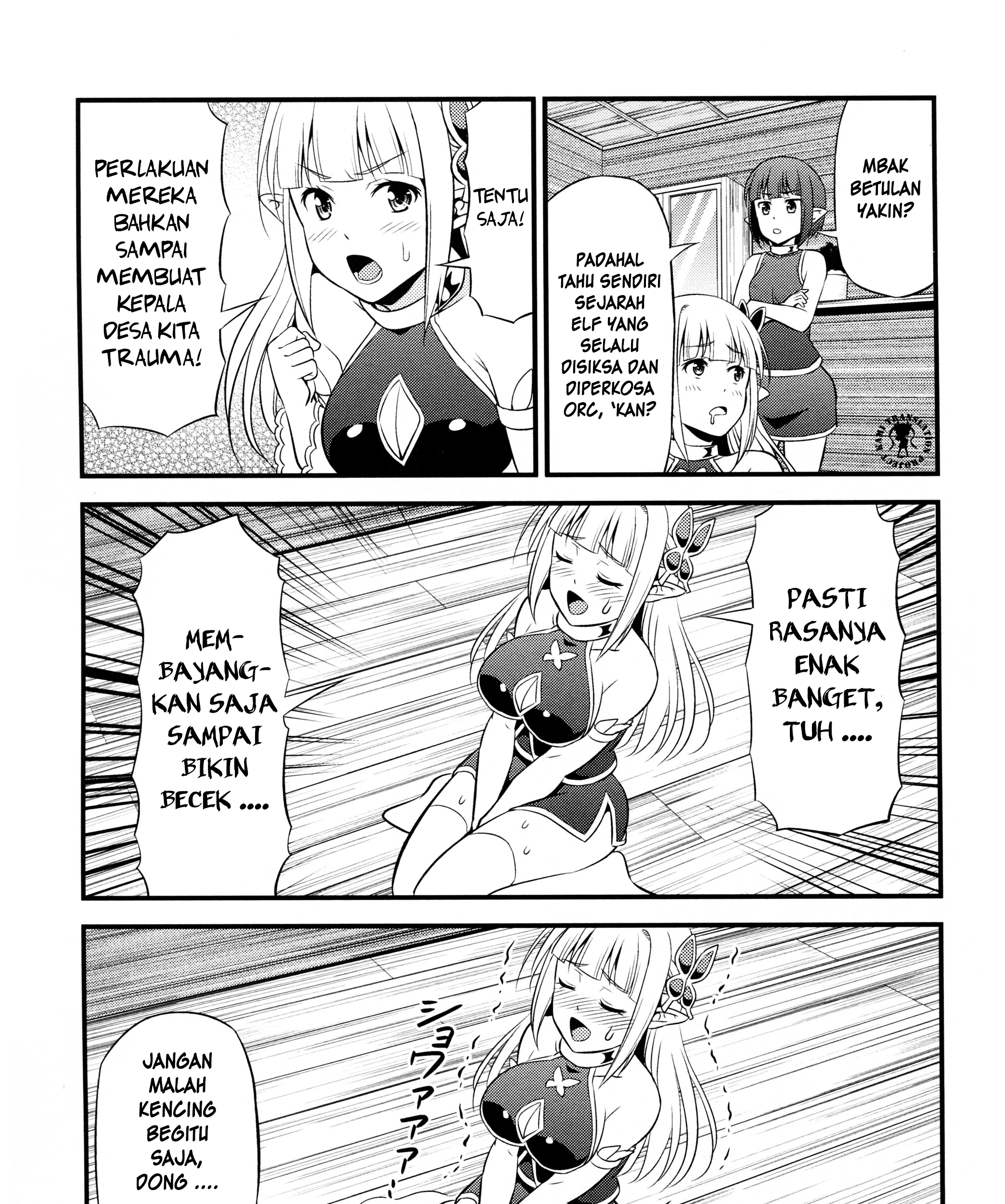 Hentai Elf to Majime Orc Chapter 2.5 Gambar 7