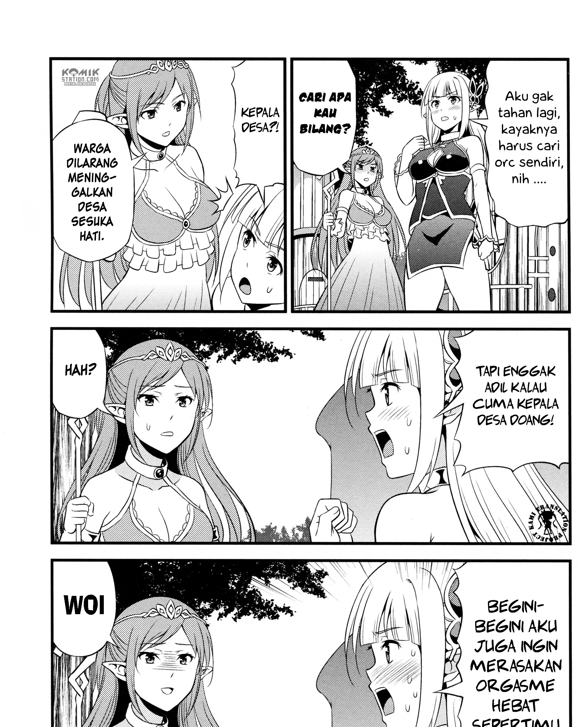 Hentai Elf to Majime Orc Chapter 2.5 Gambar 12