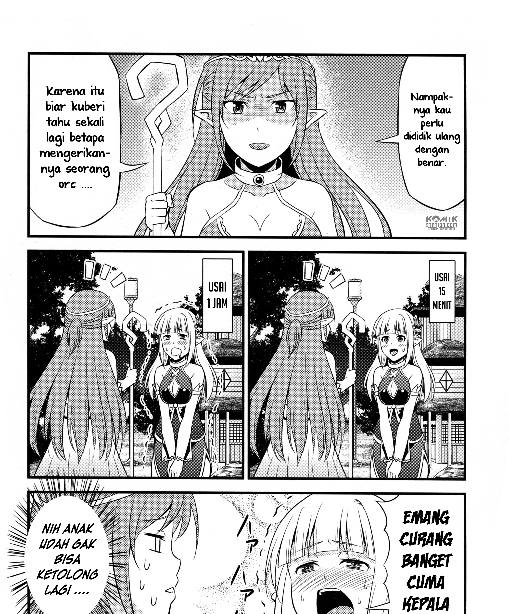 Hentai Elf to Majime Orc Chapter 2.5 Gambar 14