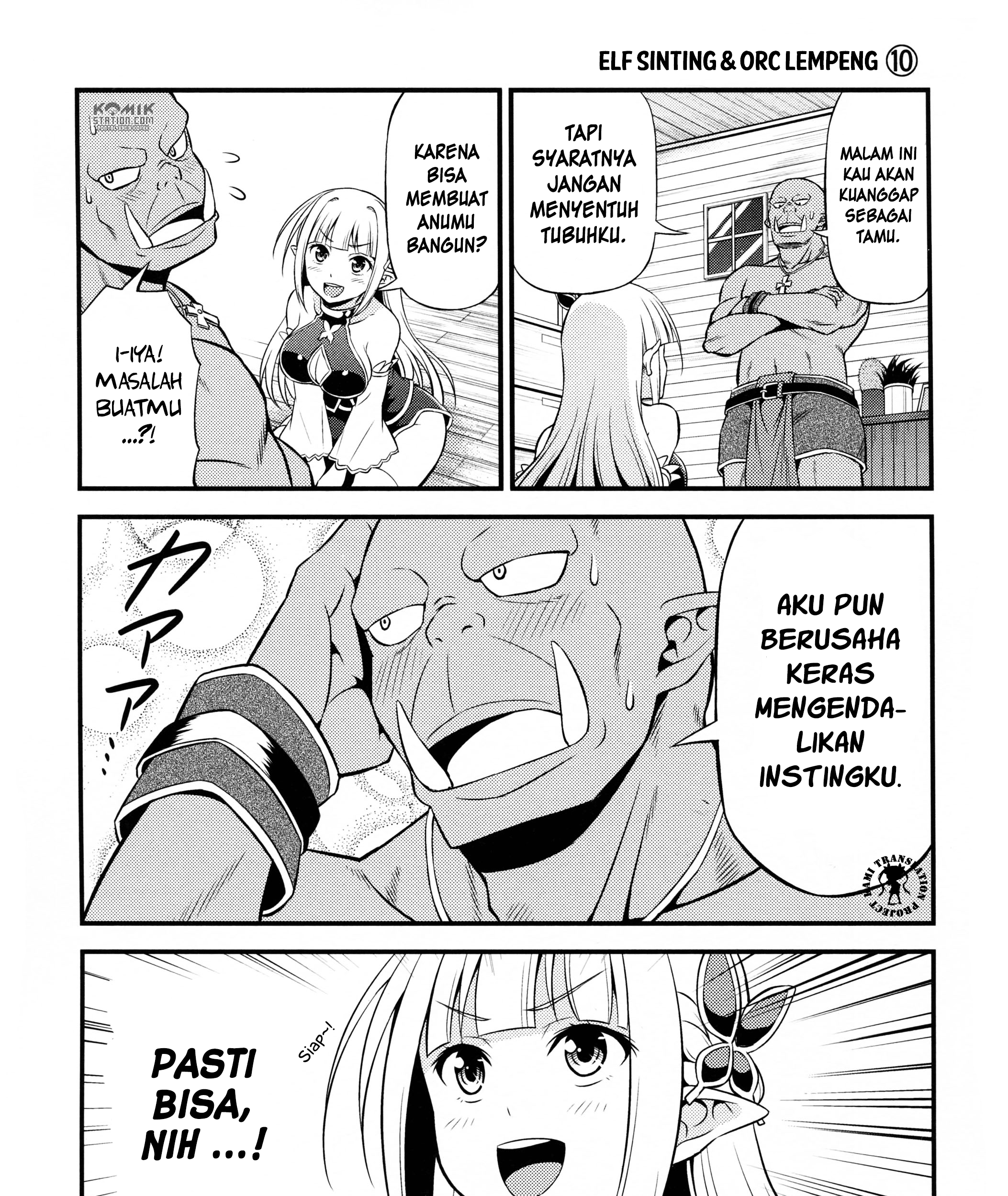 Hentai Elf to Majime Orc Chapter 2 Gambar 3