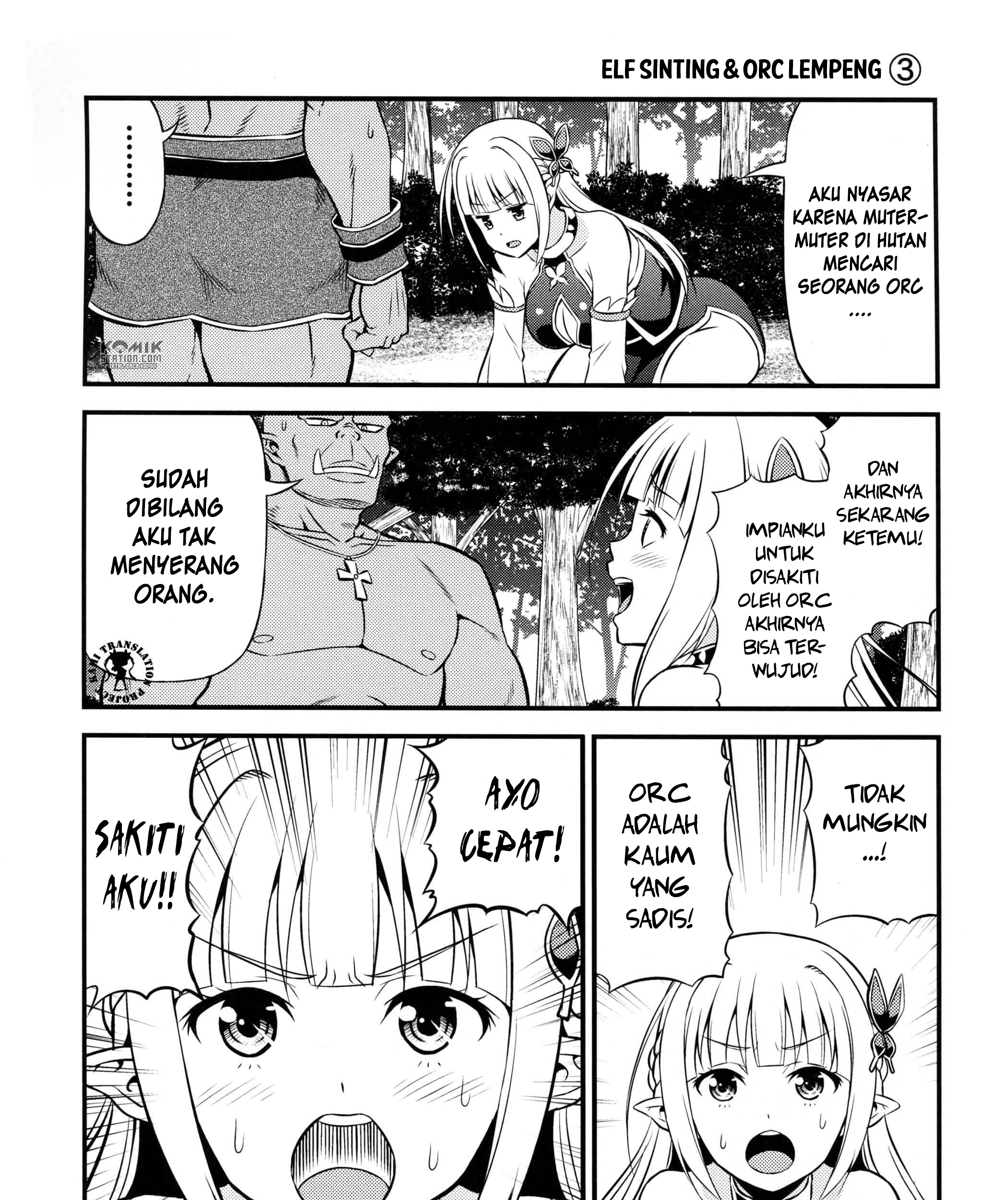 Hentai Elf to Majime Orc Chapter 1 Gambar 8