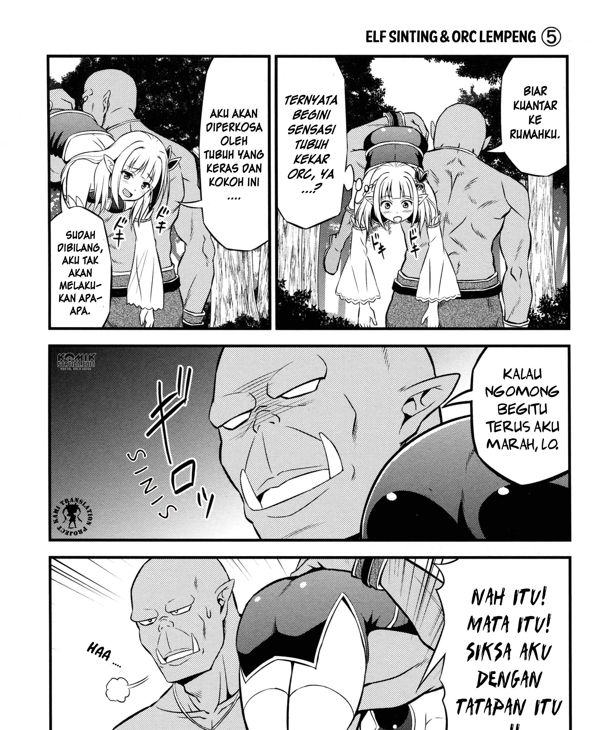 Hentai Elf to Majime Orc Chapter 1 Gambar 12