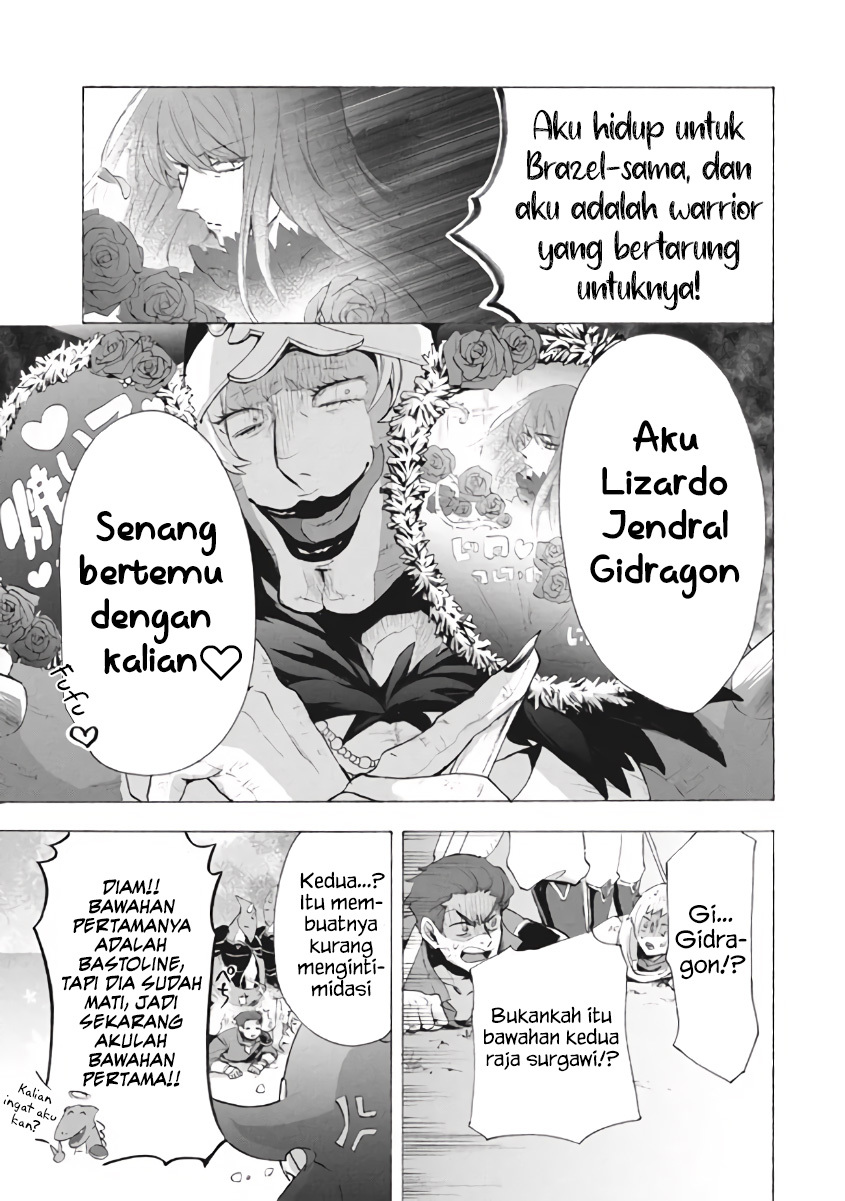 “Kukuku… He is the weakest of the Four Heavenly Monarchs.” I was dismissed from my job but somehow I became the master of a hero and a holy maiden. Chapter 08.3 Gambar 13