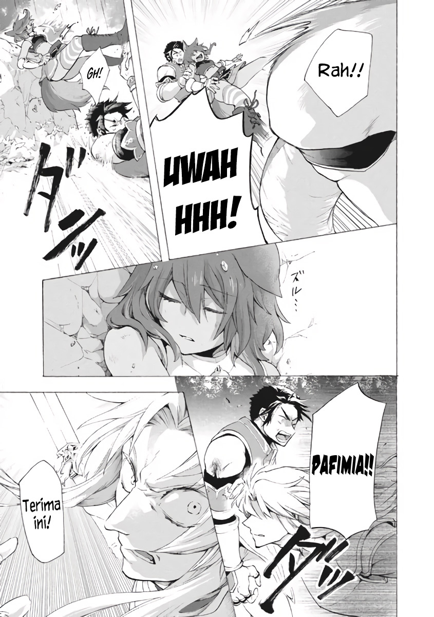 “Kukuku… He is the weakest of the Four Heavenly Monarchs.” I was dismissed from my job but somehow I became the master of a hero and a holy maiden. Chapter 08.3 Gambar 9