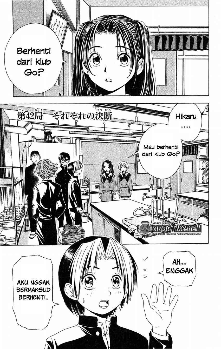 Baca Komik Hikaru no Go Chapter 42 Gambar 1