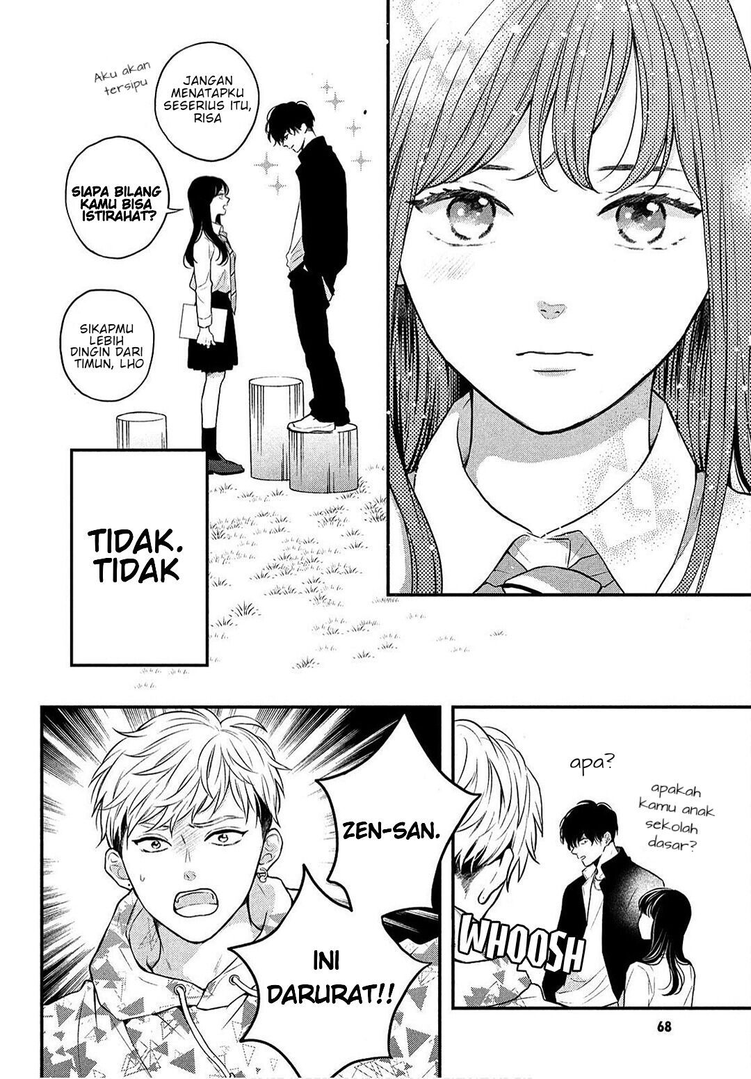 Hikaeme ni Itte mo, Kore wa Ai Chapter 3 Gambar 13