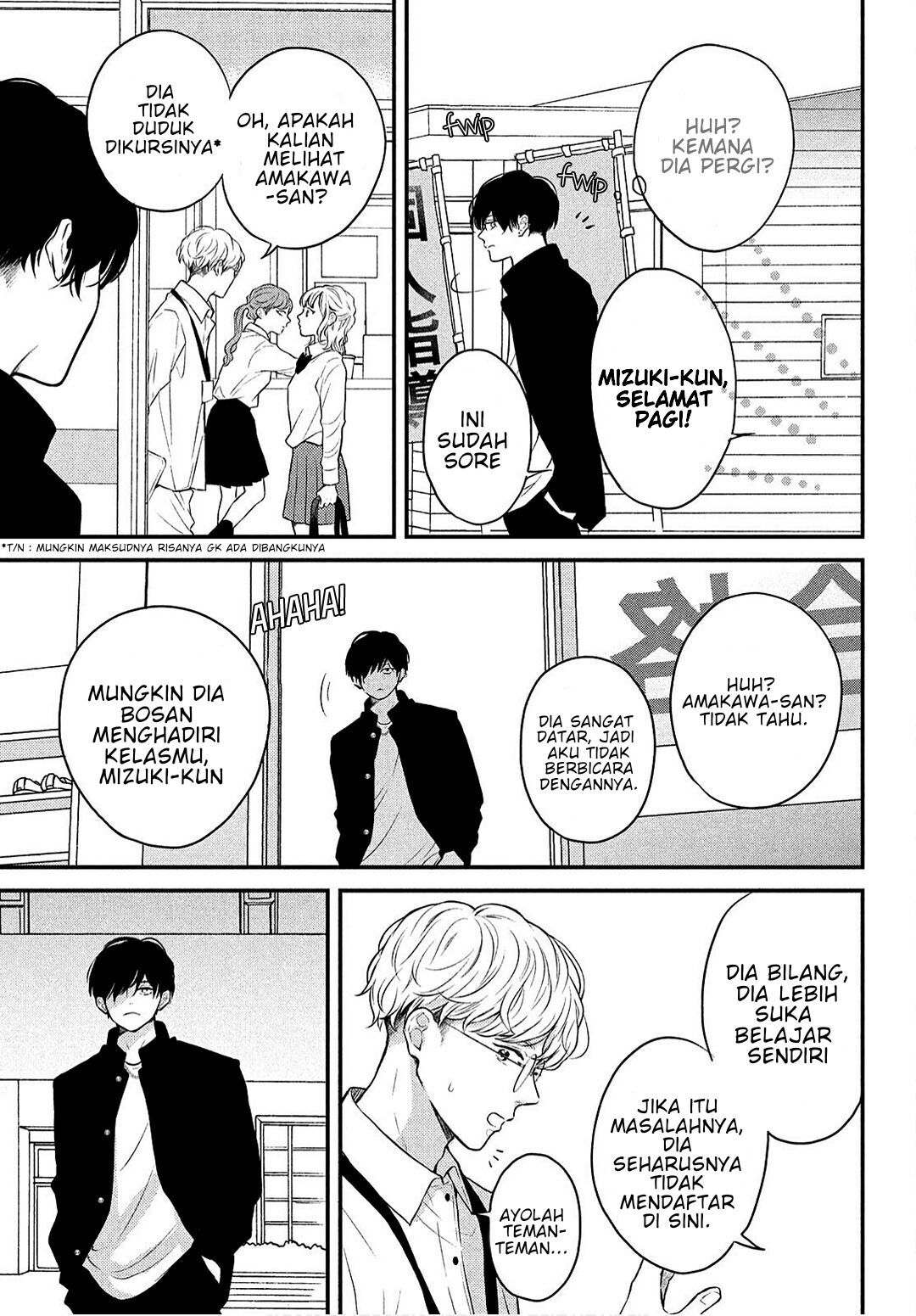 Hikaeme ni Itte mo, Kore wa Ai Chapter 3 Gambar 18